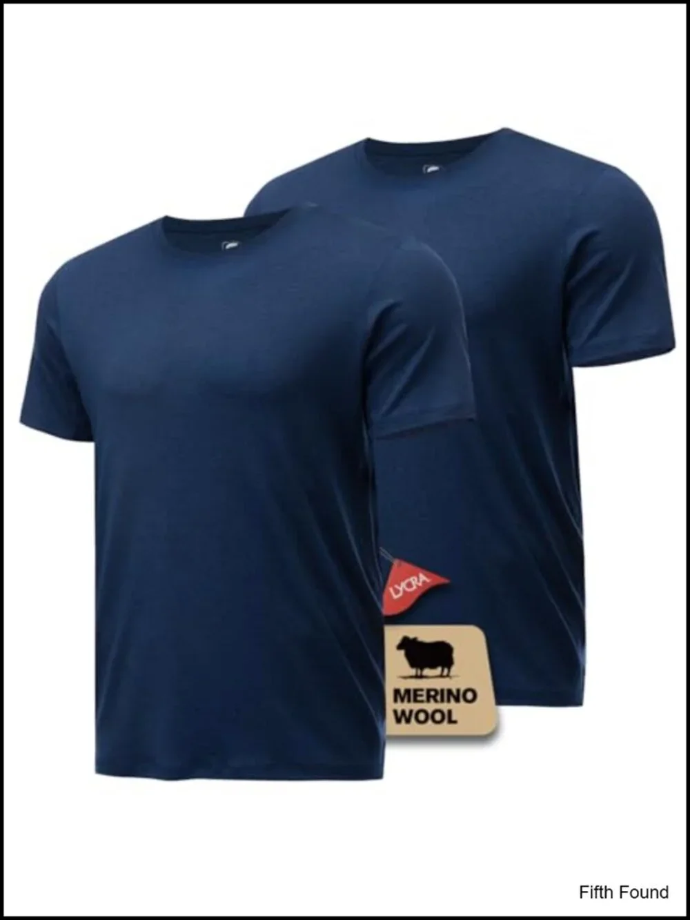Merino Wool & Bamboo Viscose Men's Undershirt 2-Pack